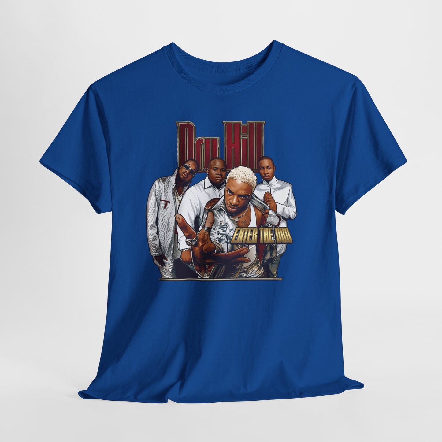 Dru Hill "Enter the Dru" Vintage Style Illustrated Graphic Tee