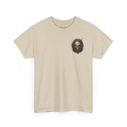 Punisher Graphic Tee — Frank Castle Skull Art Backprint