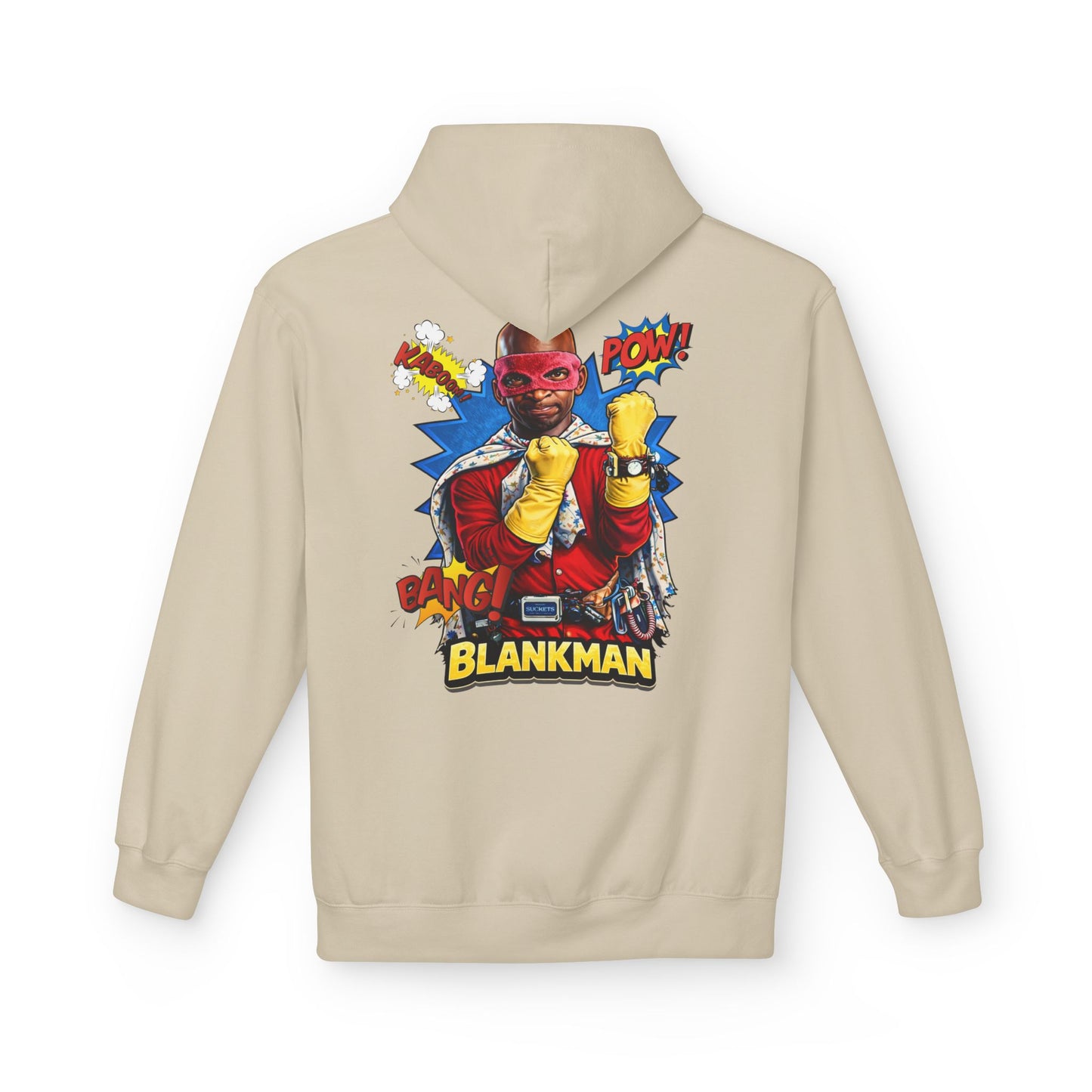 Blankman Inspired Graphic Midweight Softstyle Fleece Hoodie