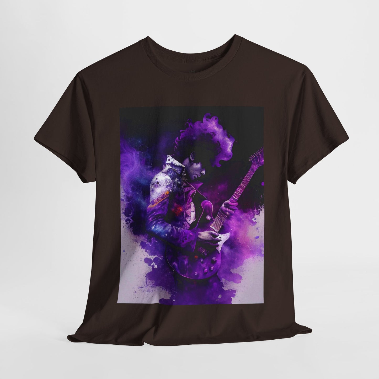 "The Artist" Vibrant Artistic Guitar Tee - Music Lover Gif