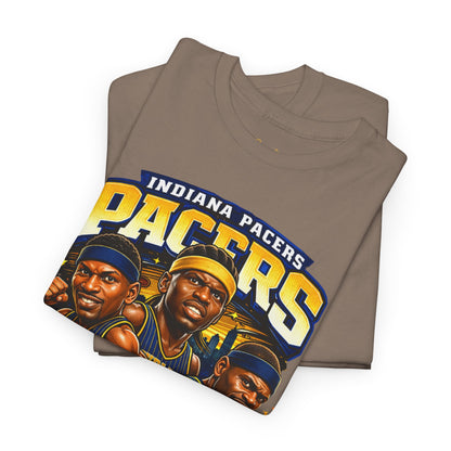 Indiana Pacers Vintage Players Graphic Tee — "Pacers" O'Neal & Jackson Tribute