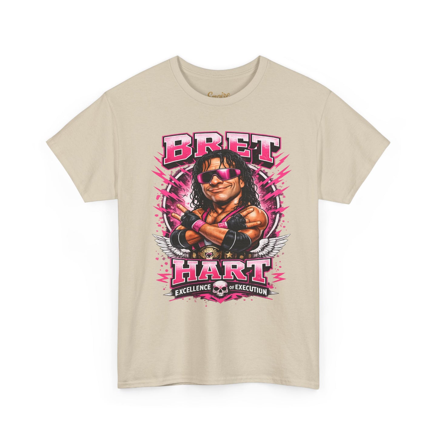 Bret Hart Tribute T-Shirt — "I Am The Best There Is" Retro Wrestling Tee