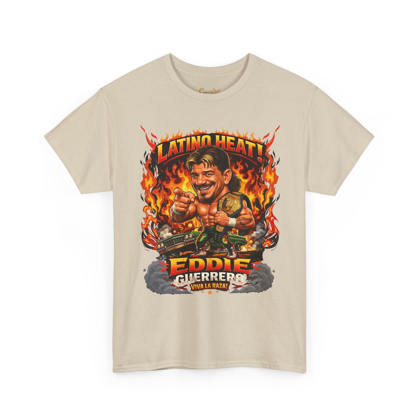 Eddie Guerrero 'Latino Heat' Graphic Tee - Wrestling Tribute Shirt