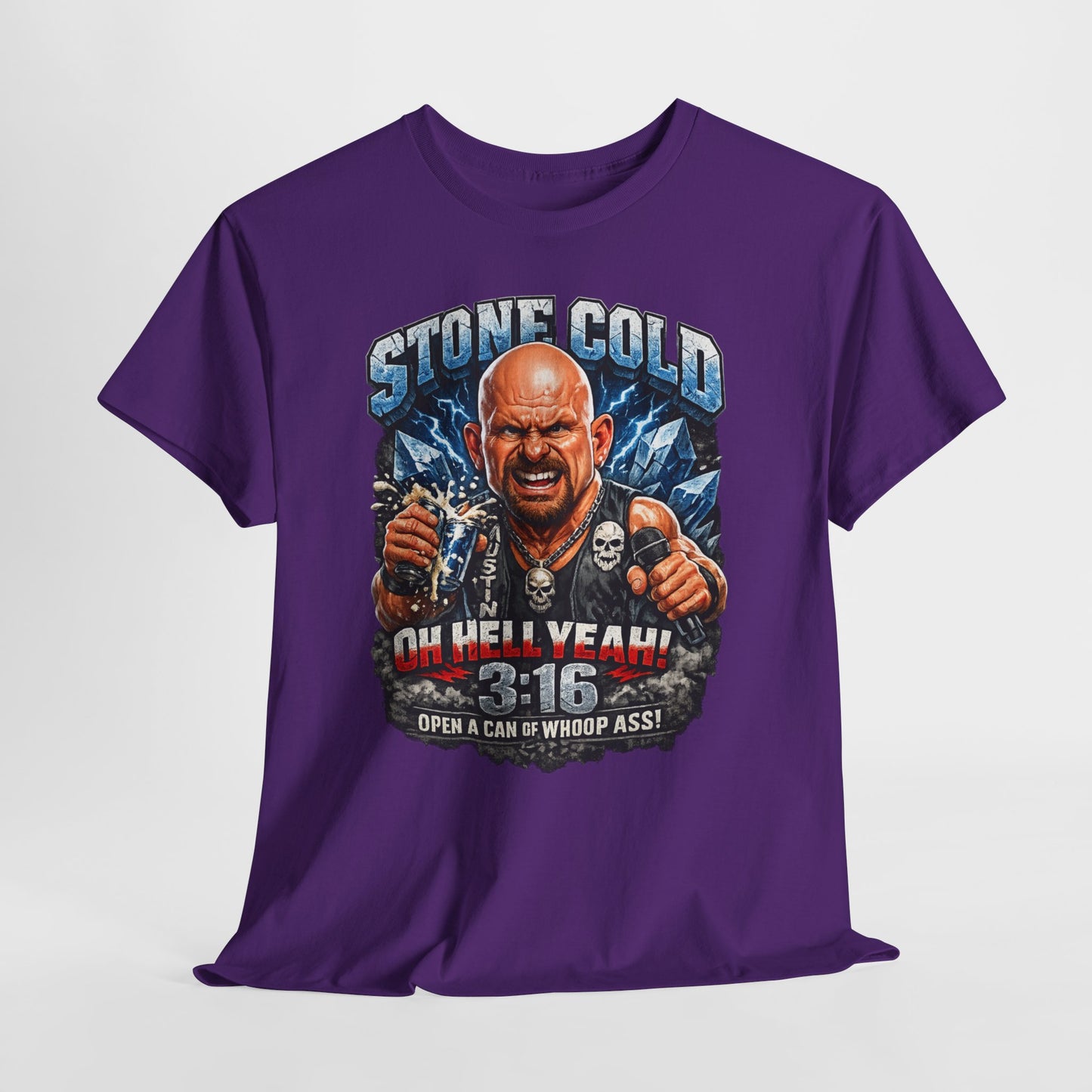 Stone Cold 3:16 Wrestling T-Shirt – Vintage WWE Legend Tee