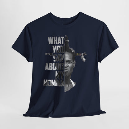 Loc Dog "What You Say About My Momma" Vintage Portrait T‑Shirt