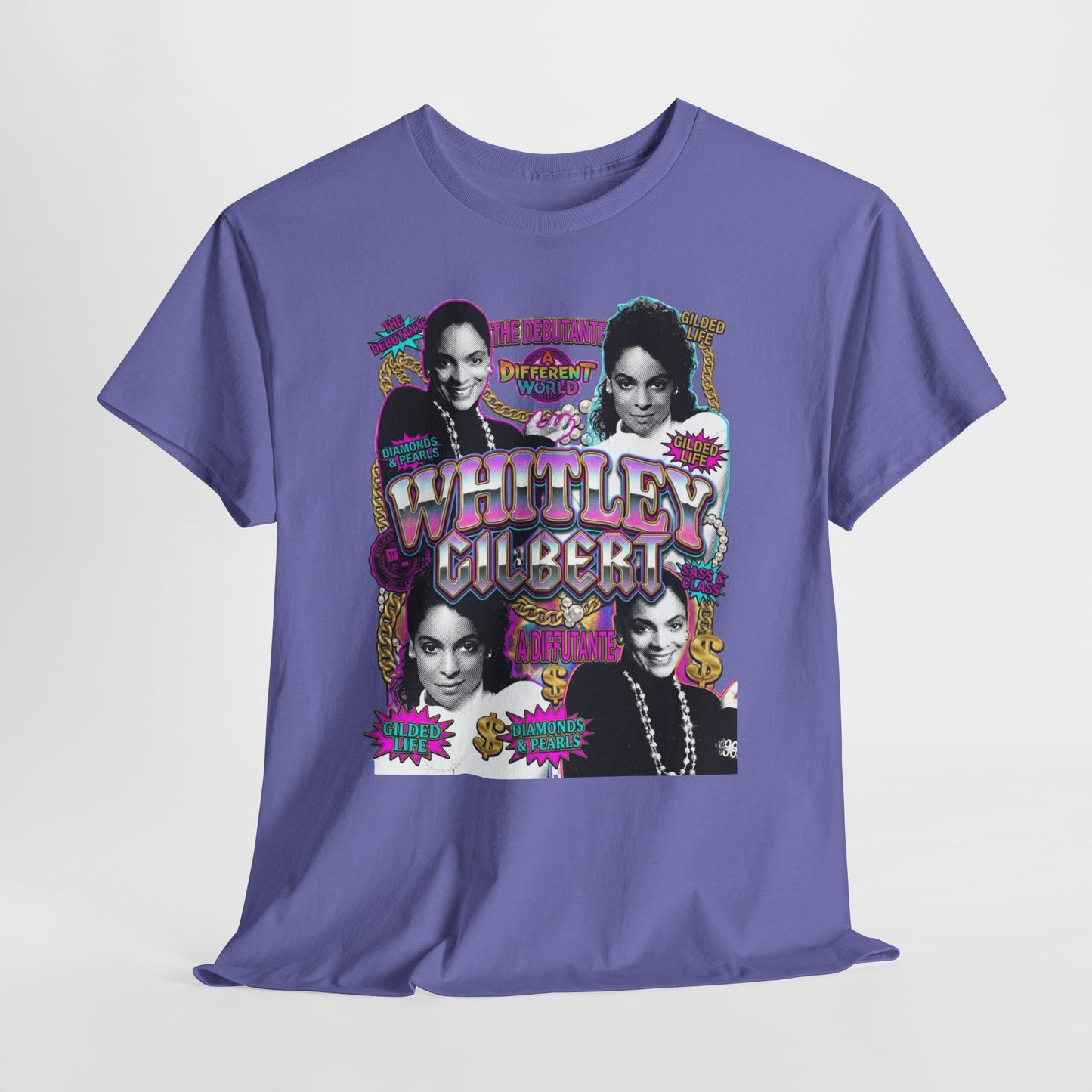 Whitley Gilbert Retro Pop Art Tee — A Different World Tribute T-Shirt