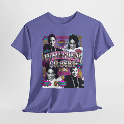 Whitley Gilbert Retro Pop Art Tee — A Different World Tribute T-Shirt