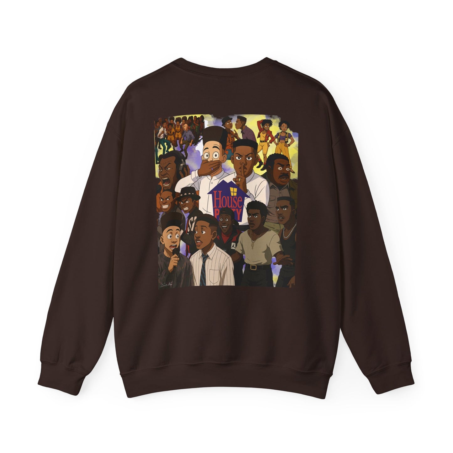 Vintage Party House Vibe Crewneck Sweatshirt