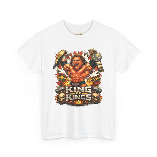 King of Kings Tee - Retro Wrestling Champion Graphic T-Shirt