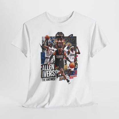 'Allen Iverson The Answer' Tribute Shirt