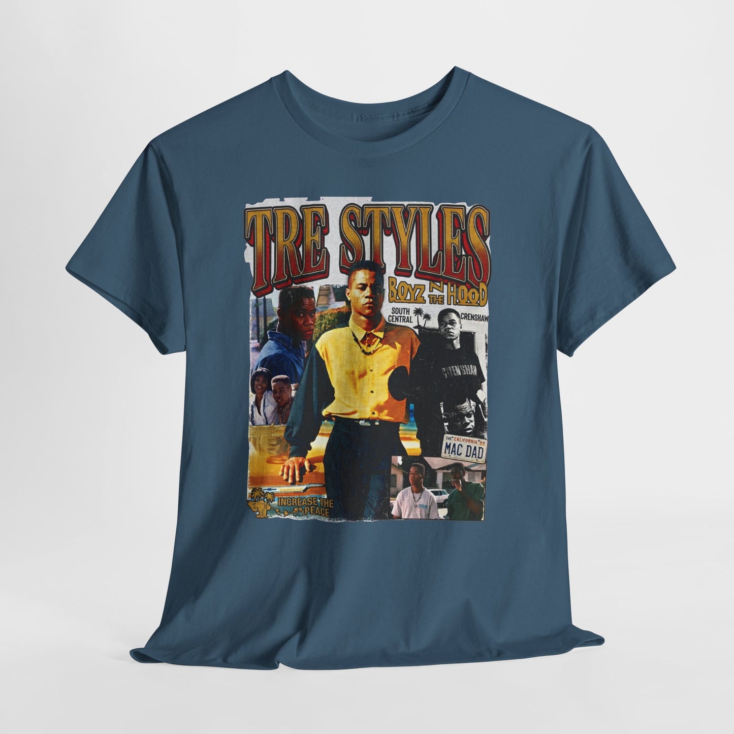 Tre Styles Graphic Tee — Vintage Collage T‑Shirt