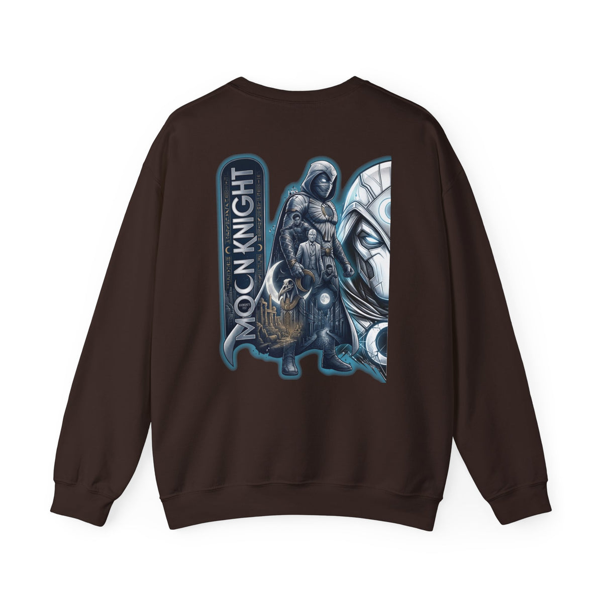 Moon Knight Graphic Sweatshirt — Vintage Comic-Inspired Crewneck