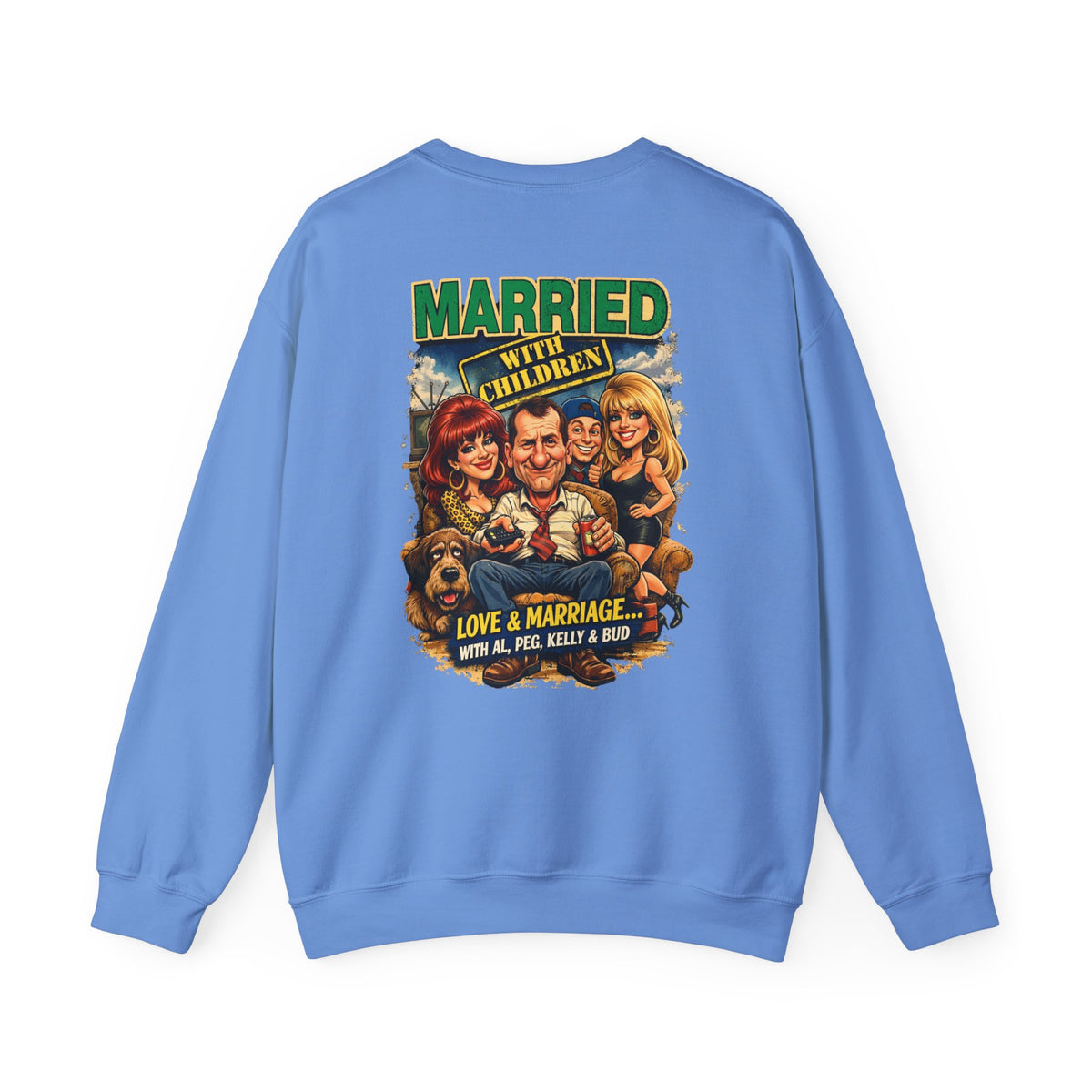 Married with Children Retro Crewneck Sweatshirt