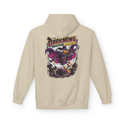 Retro Darkwing Duck Graphic Hoodie | 90s Cartoon Nostalgia
