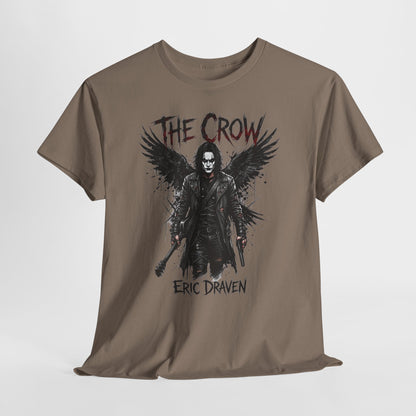 The Crow Eric Draven Graphic Tee - Gothic Rock Movie Tribute Shirt