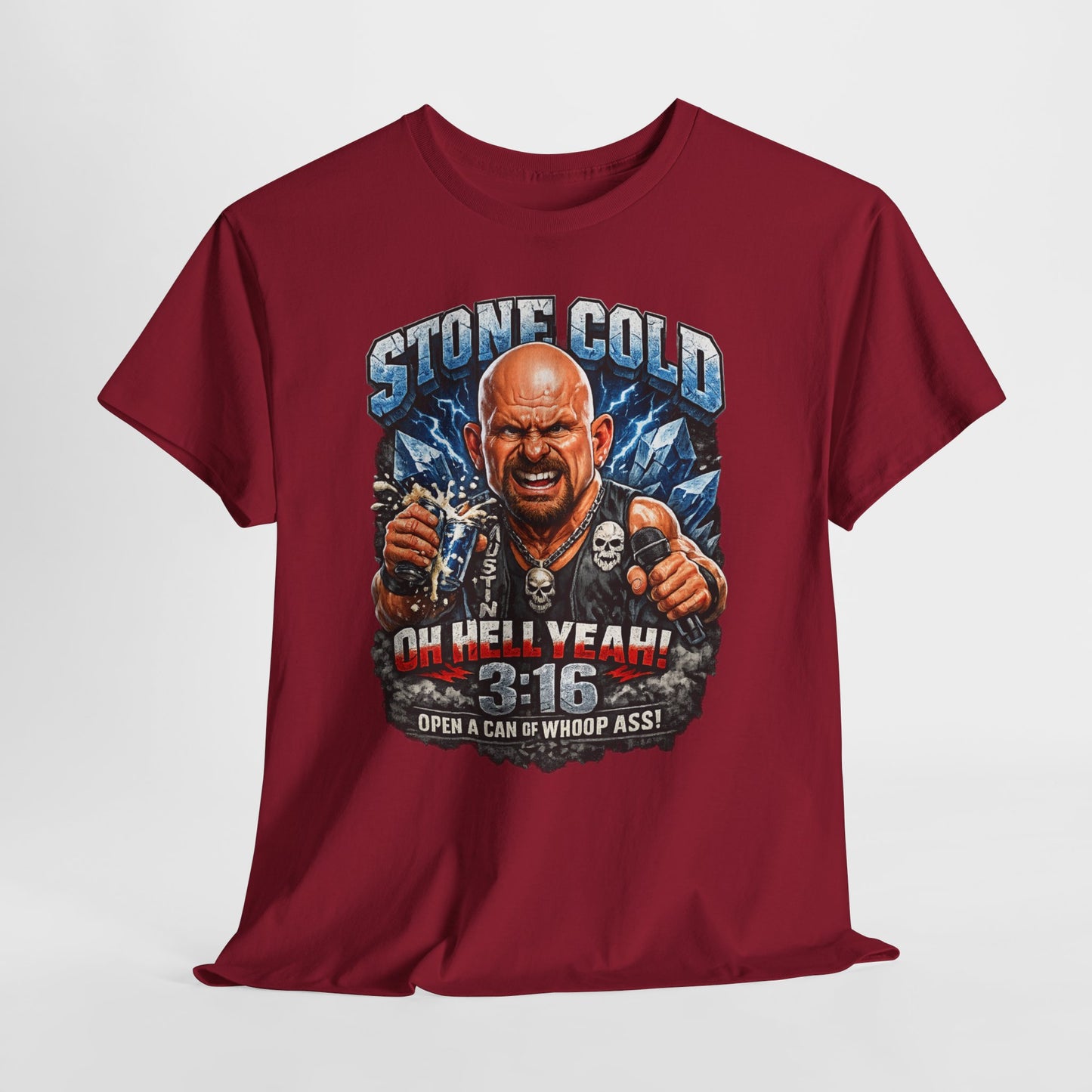 Stone Cold 3:16 Wrestling T-Shirt – Vintage WWE Legend Tee