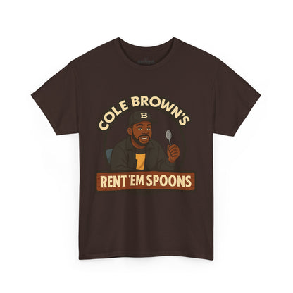 Rent 'Em Spoons Tee, Fun Graphic T-Shirt