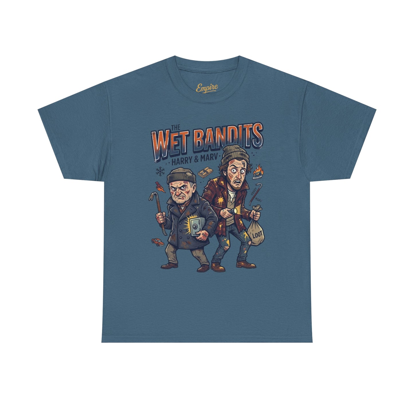 Wet Bandits Movie Tee — Harry & Marv Funny Christmas T-Shirt