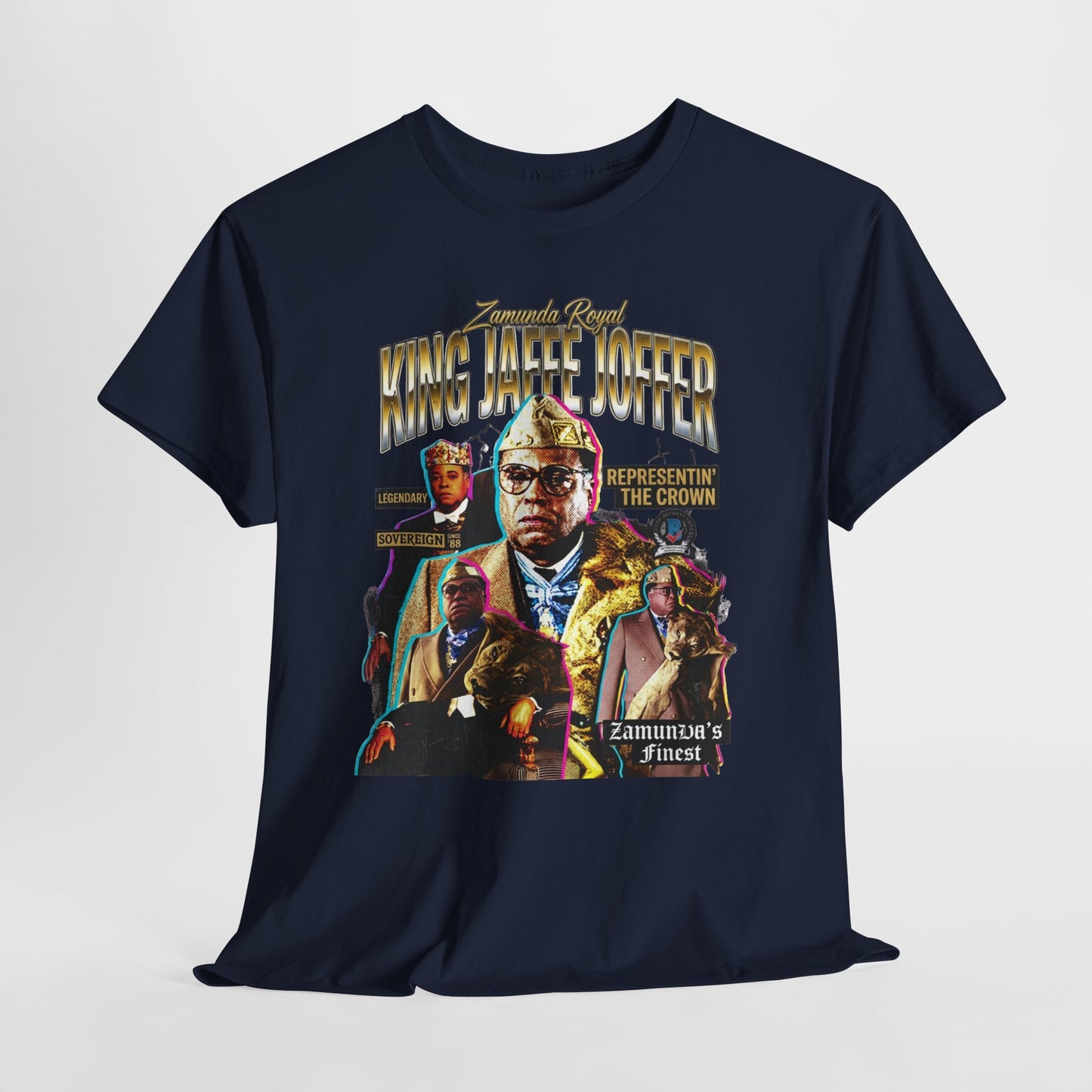 King Jaffe Joffer Graphic Tee — Vintage Coming To America Design
