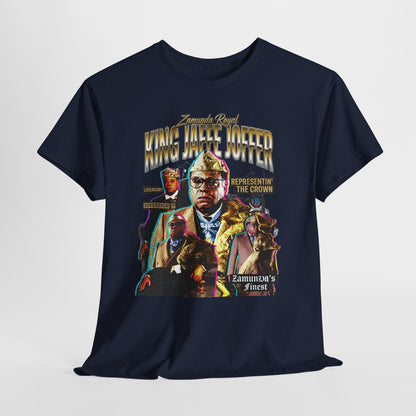 King Jaffe Joffer Graphic Tee — Vintage Coming To America Design