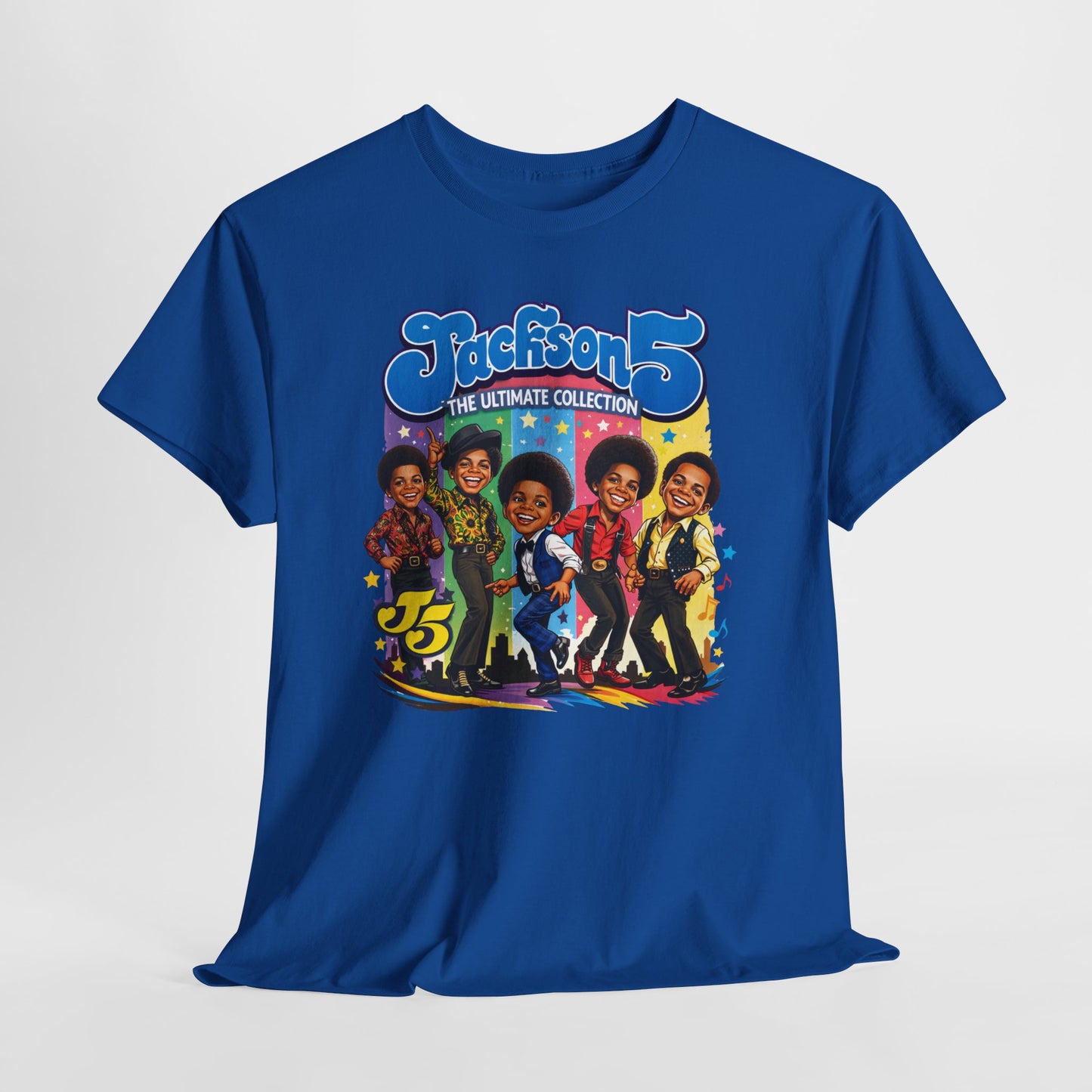 Jackson 5 Retro Graphic Tee — 'The Ultimate Collection' Vintage Band T-Shirt