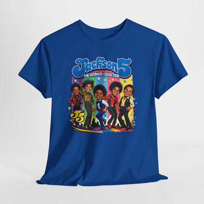 Jackson 5 Retro Graphic Tee — 'The Ultimate Collection' Vintage Band T-Shirt