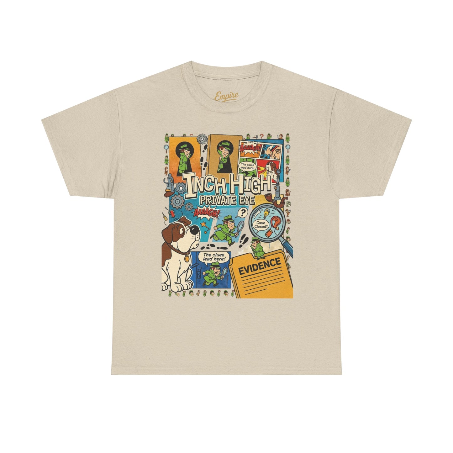 "Inch High Private Eye" Pop Art T‑Shirt