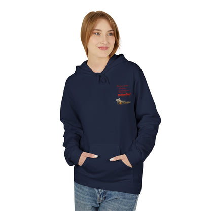 'Krustywise' Creepy Clown Design, "You’ll Float Too" Midweight Softstyle Fleece Hoodie