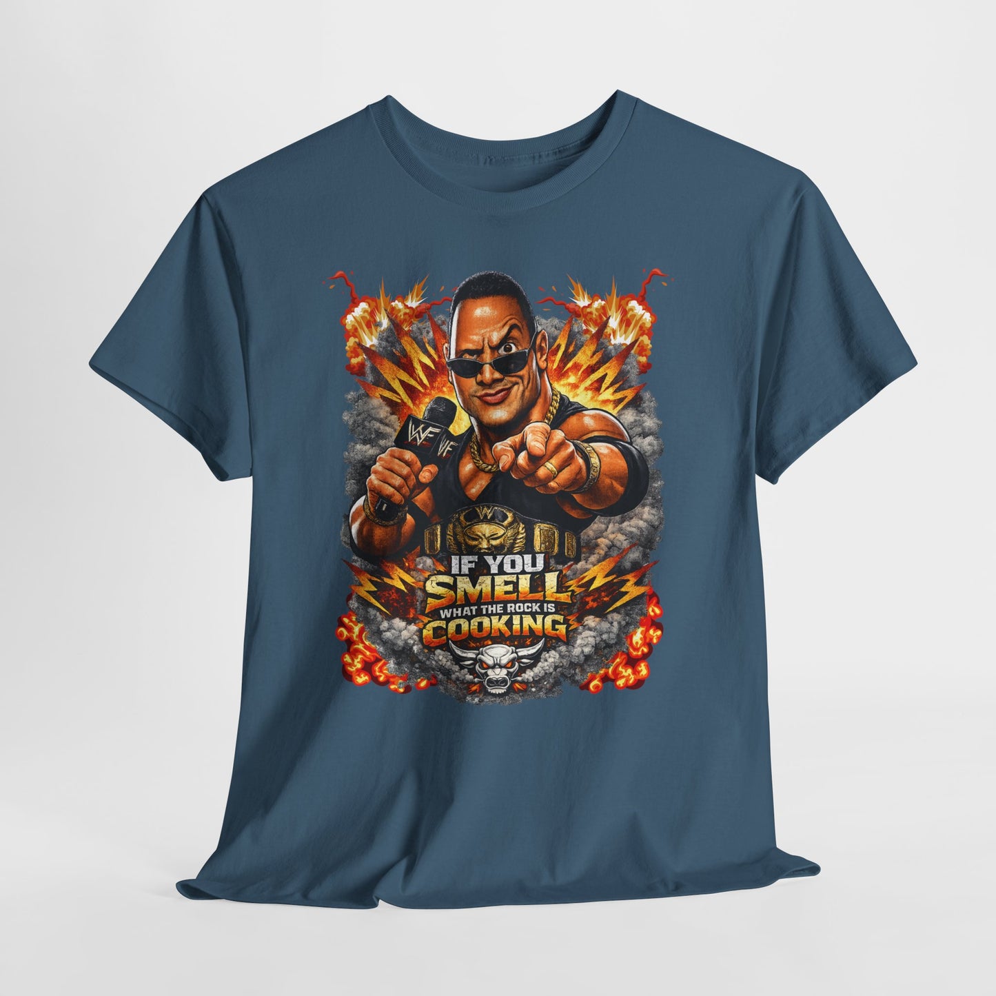If You Smell What The Rock Is Cooking Graphic Tee