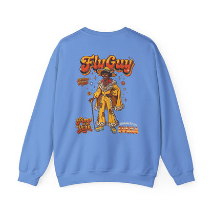 Fly Guy "Pimp Of The Year" Vintage Streetwear Crewneck Sweatshirt
