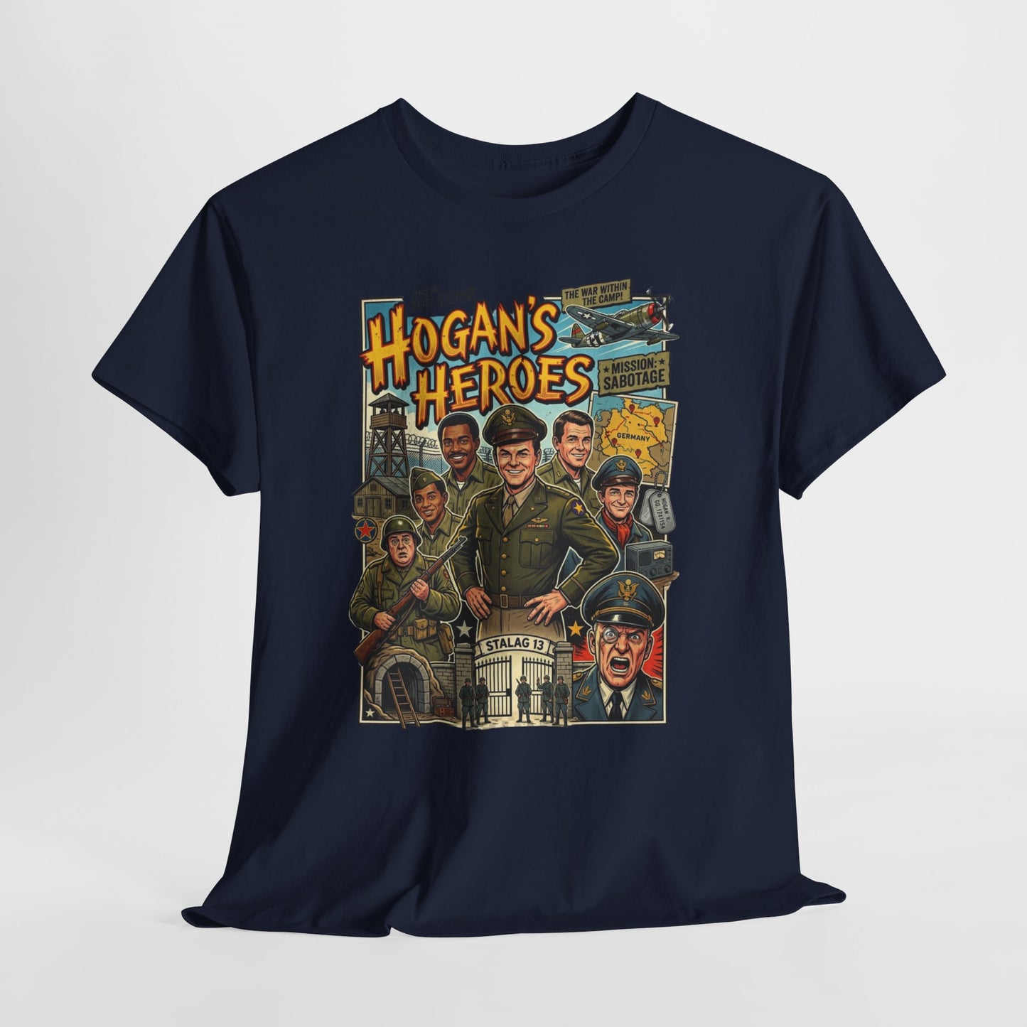 Hogan's Heroes Military Graphic Tee