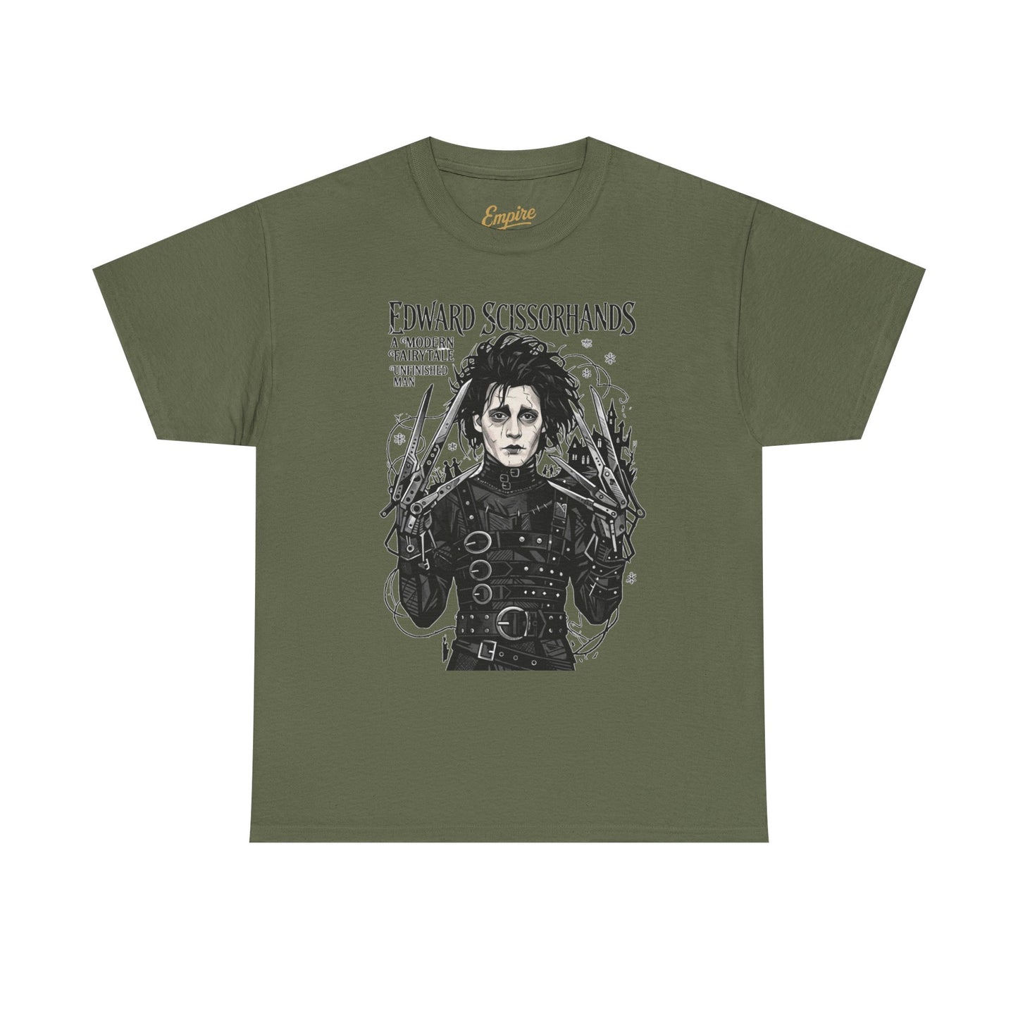 Edward Scissorhands Graphic Tee — Vintage Movie Character T-Shirt