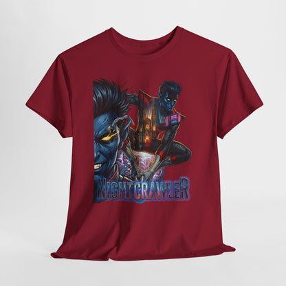 Nightcrawler Graphic Tee — Vintage Comic X-Men Design