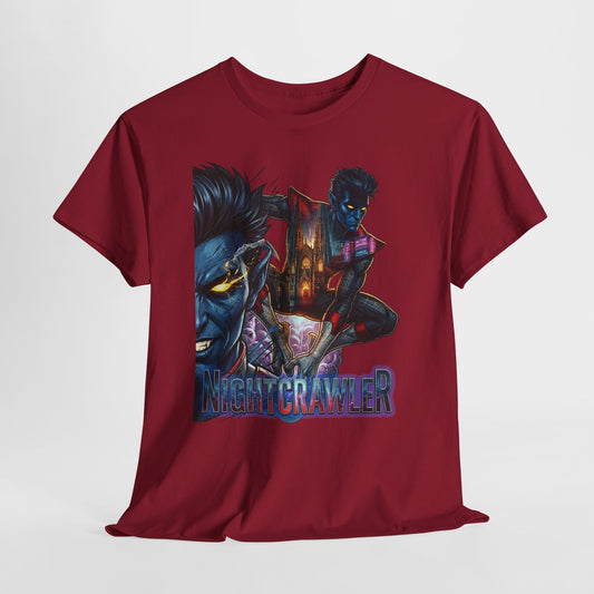 Nightcrawler Graphic Tee — Vintage Comic X-Men Design