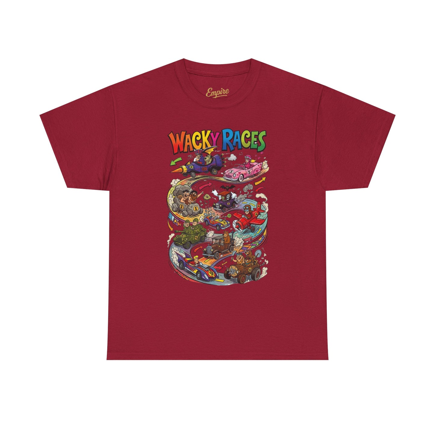 Wacky Races Vintage Cartoon Tee