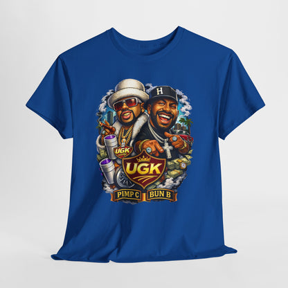 UGK Pimp & Bun B Graphic T-Shirt — Retro Hip Hop Tribute Tee