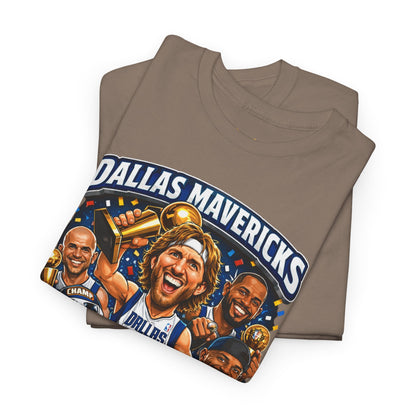 Dallas Mavericks Champions Tee – “We Are The Champions” Basketball Fan Shirt