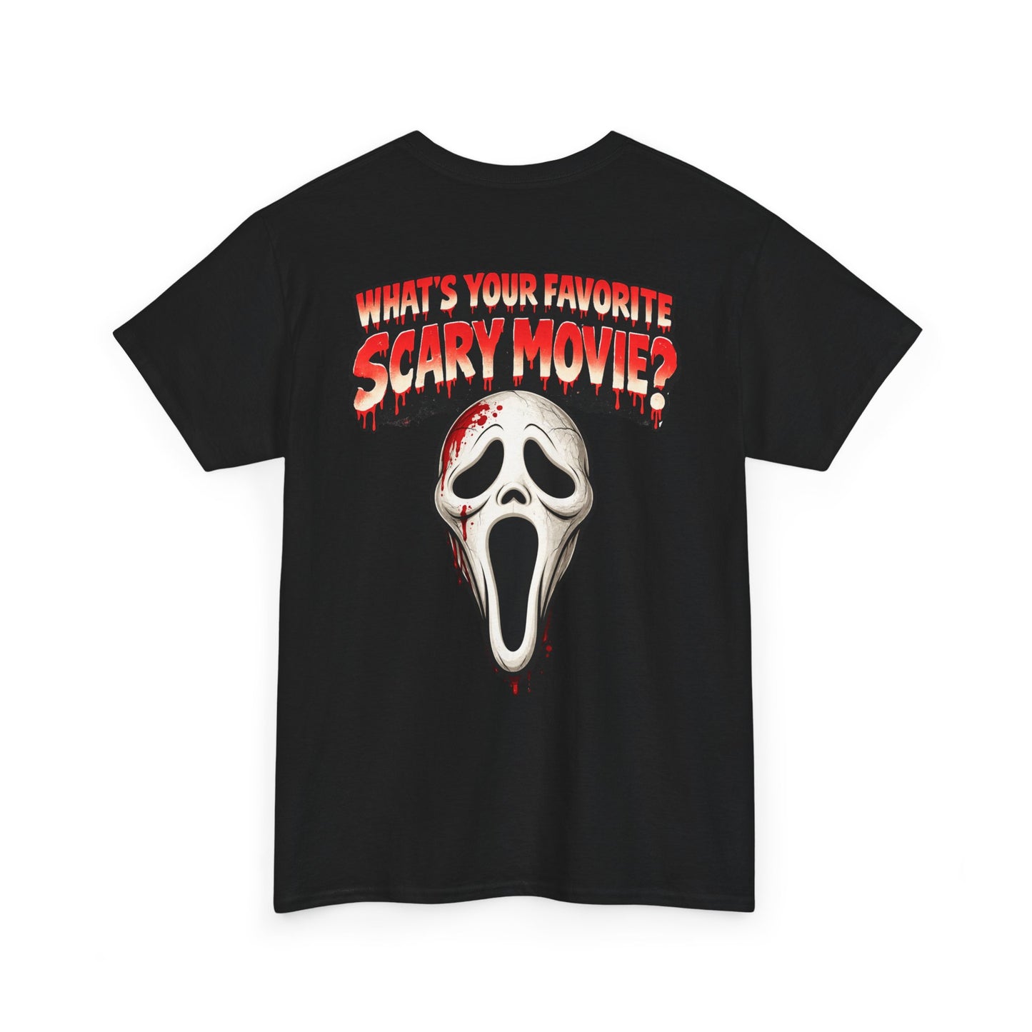 Scary Guy "Let's Get Stabby" Halloween Tee — Scream Mask Horror Movie T-Shirt