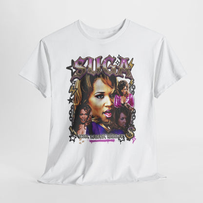 Suga Tribute Tee — Retro Movie Collage Graphic T-Shirt