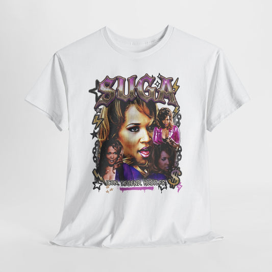 Suga Tribute Tee — Retro Movie Collage Graphic T-Shirt