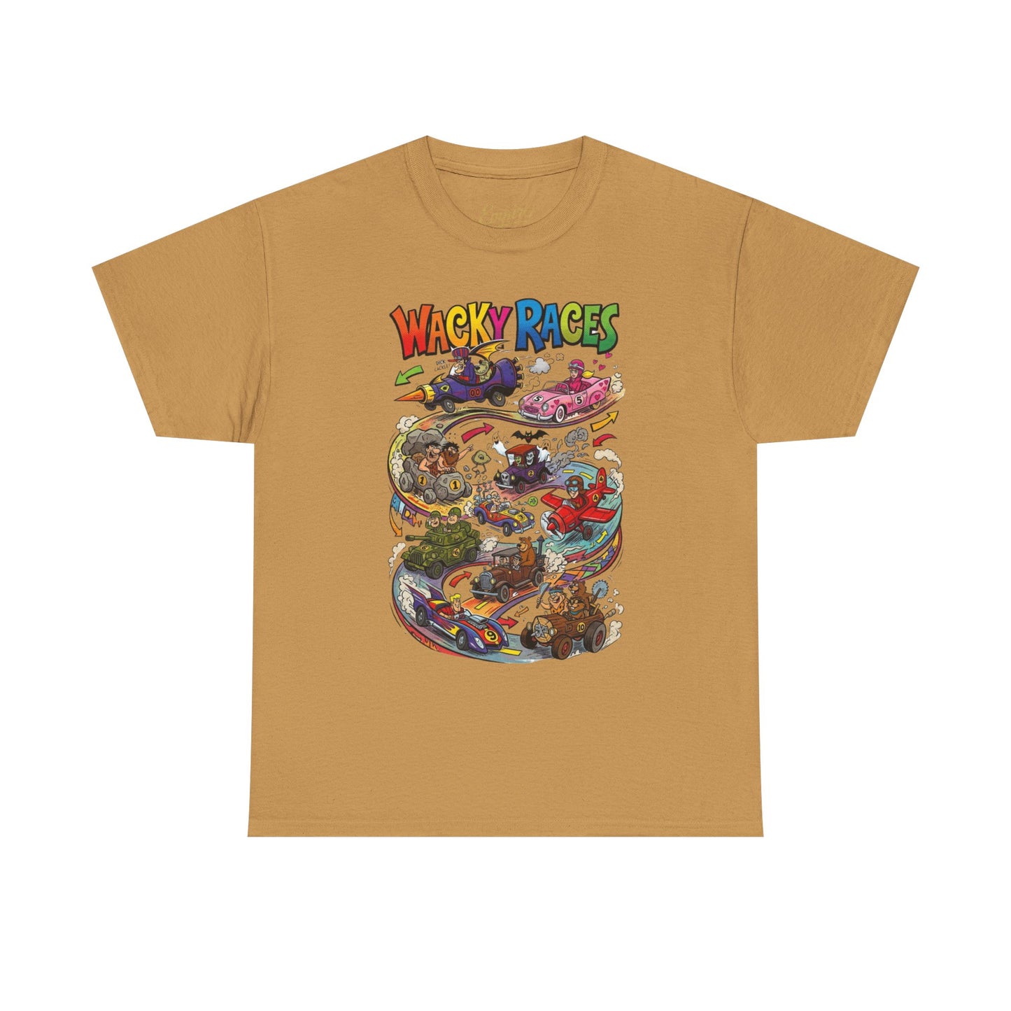 Wacky Races Vintage Cartoon Tee
