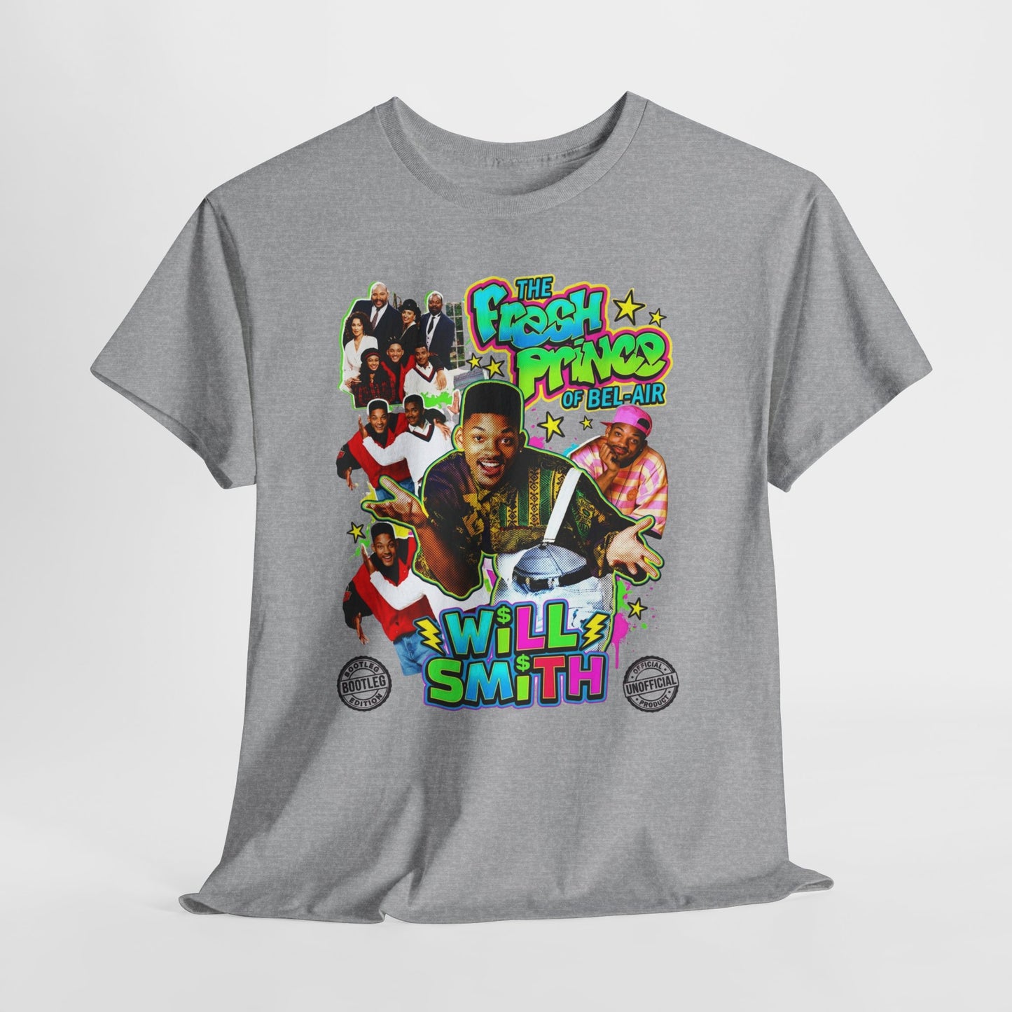 The Fresh Prince of Bel-Air Bootleg Collage Unisex Graphic Tee