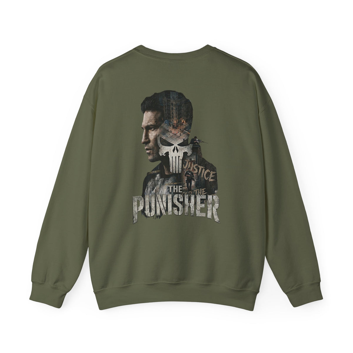 The Punisher Graphic Crewneck Sweatshirt