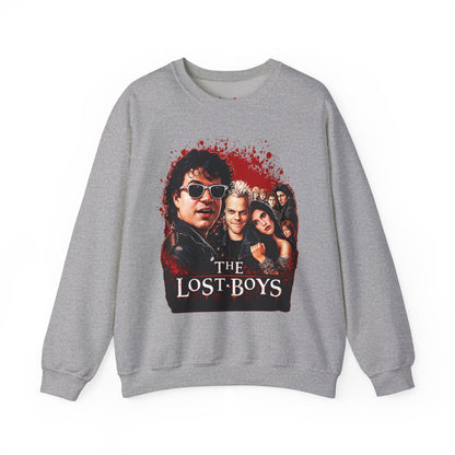 Lost Boys Crewneck Sweatshirt — Vintage Horror Movie Graphic (Welcome to Santa Carla)