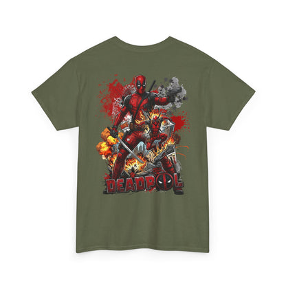 Deadpool Graphic Tee — Explosive Comic Superhero Shirt