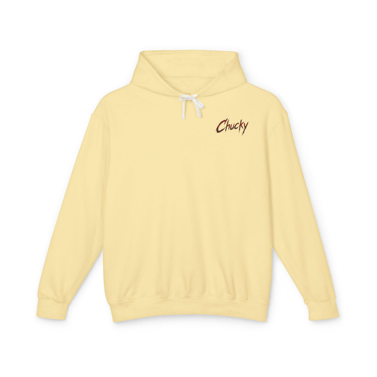 Chucky Hoodie - "Hi, I'm Chucky. Wanna Play?" Horror Movie Pullover