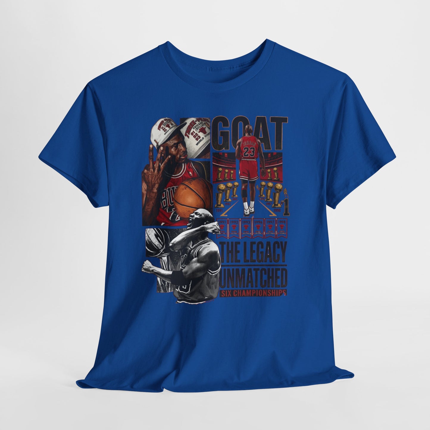 GOAT Legacy Basketball Tee — "The Legacy Unmatched" Graphic Shirt