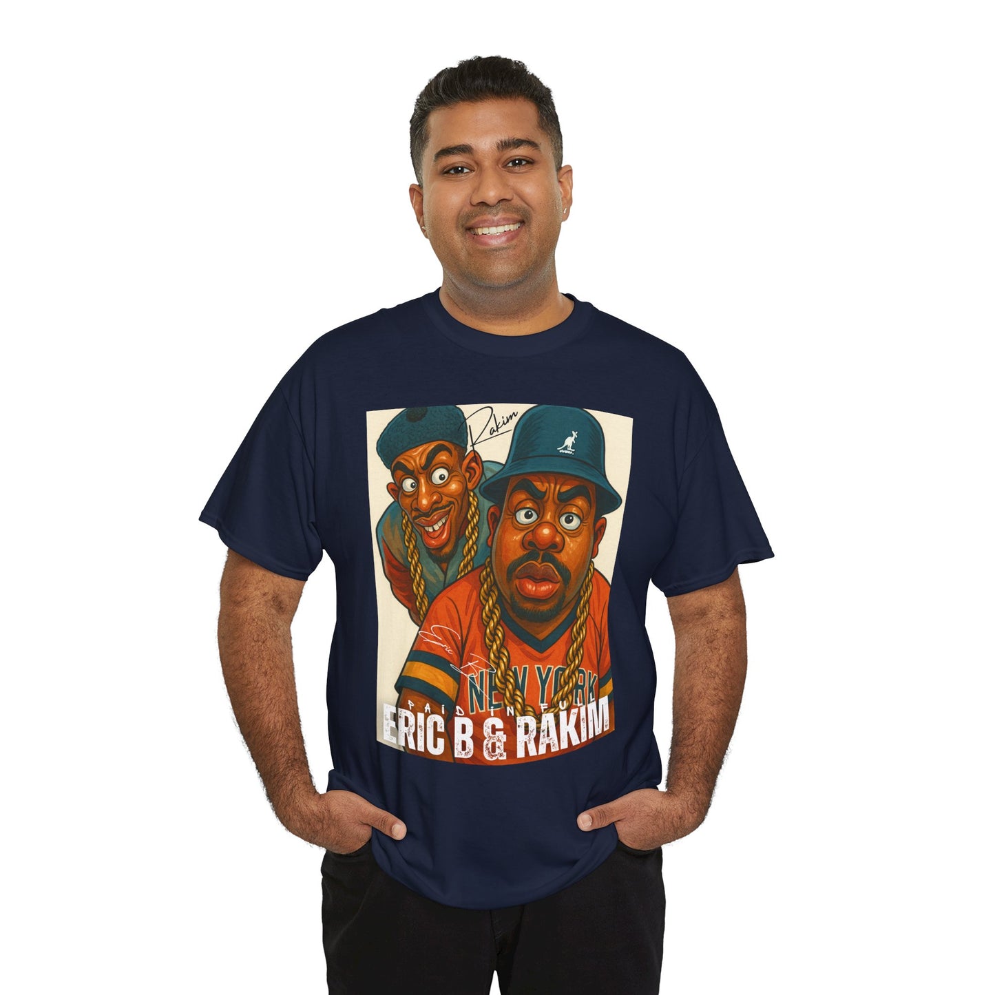 "Eric B and Rakim" Vintage Rap Duo Graphic Tee
