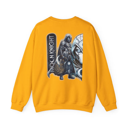 Moon Knight Graphic Sweatshirt — Vintage Comic-Inspired Crewneck
