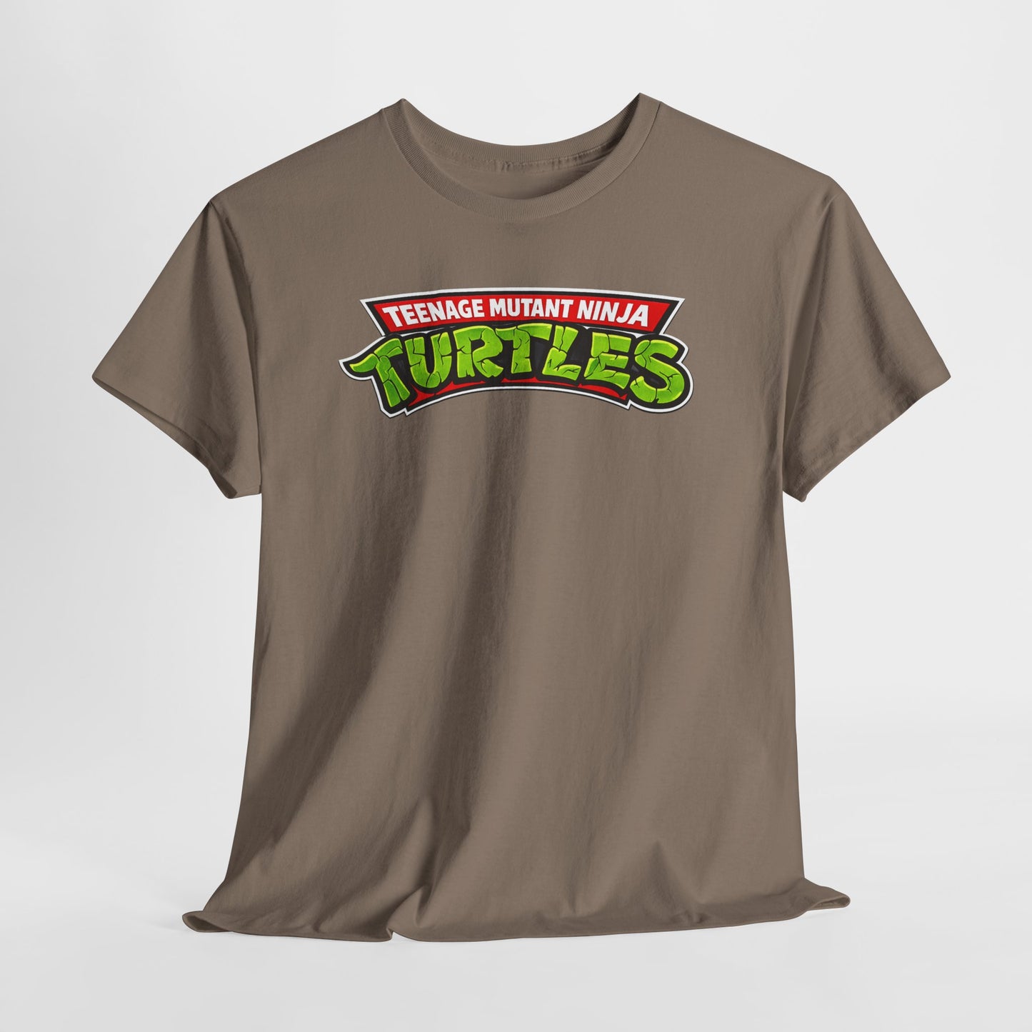 Teenage Mutant Ninja Turtles Graphic Tee — Retro TMNT Logo & Group Back Print